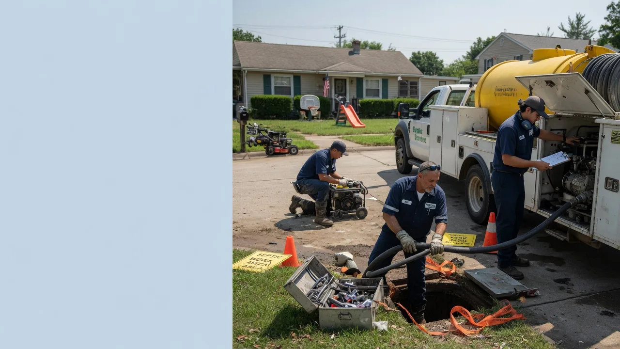 Septic Tank Pumping in Benwood, WV near me